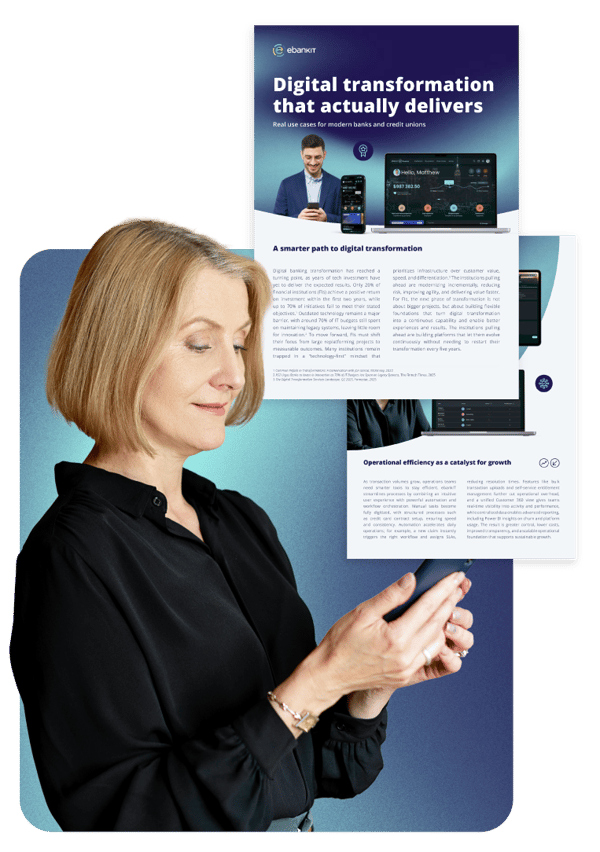 Digital transformation that actually delivers